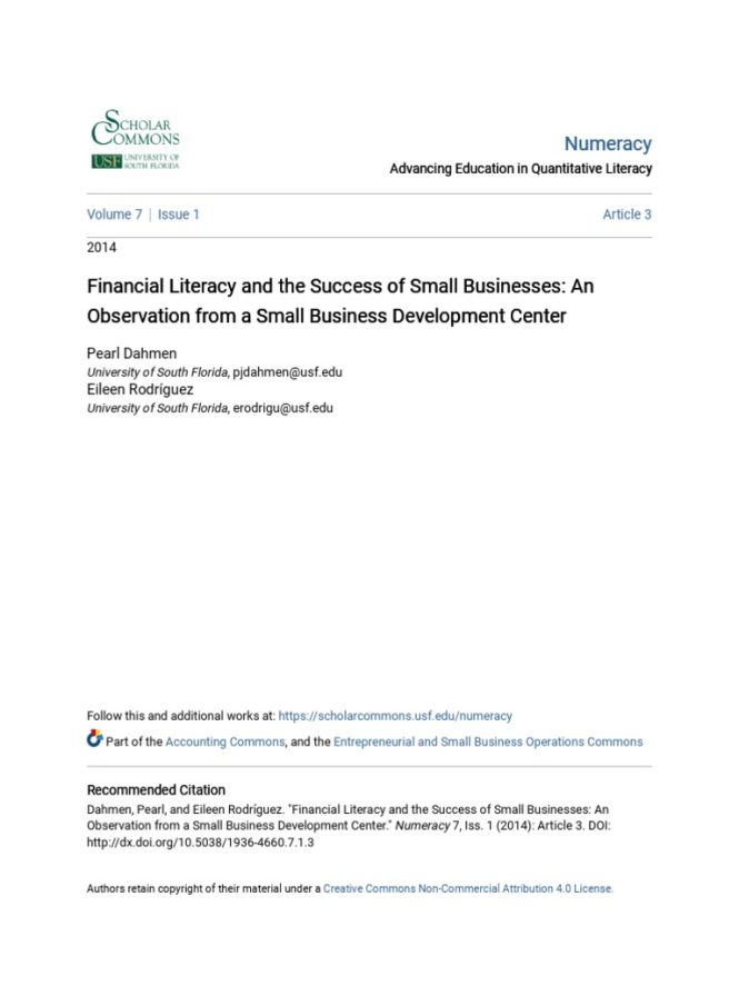 Featured image for The Importance of Financial Literacy for Small Business Owners Today