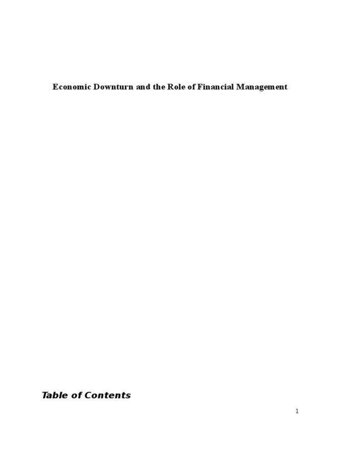 Featured image for The Impact of Economic Downturns on Business Financial Management Now