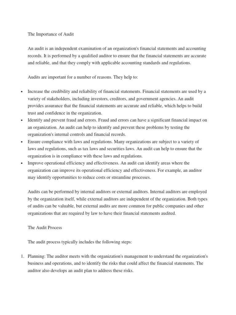 Content image for Understanding the Importance of Financial Audits for Compliance Today