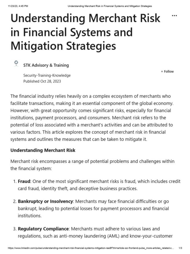 Featured image for Strategies for Managing Financial Risks in the Retail Industry Plan
