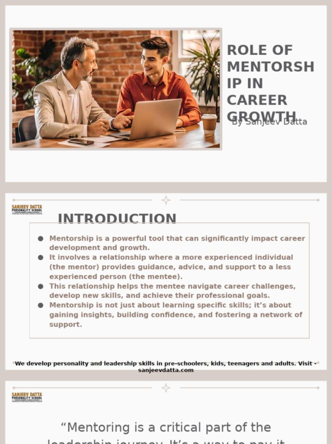 Featured image for The Role of Mentorship in Career Growth and Professional Development Today