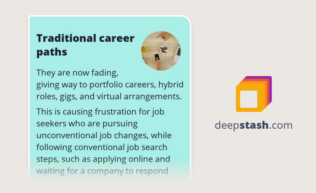 Content image for Understanding the Differences Between Traditional and Modern Career Paths Plan