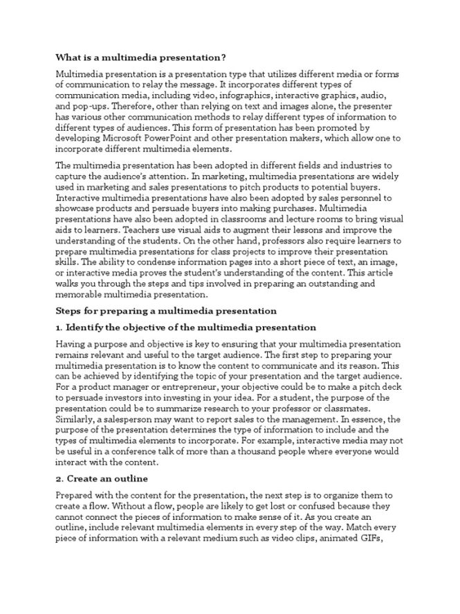 Featured image for Strategies for Using Multimedia Effectively in Your Presentations